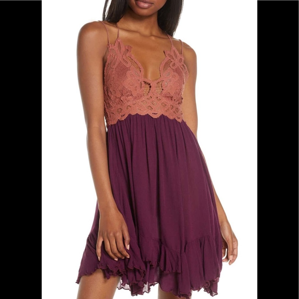Free people adella lace dress